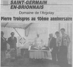 Les 10 ans de l'Argolay